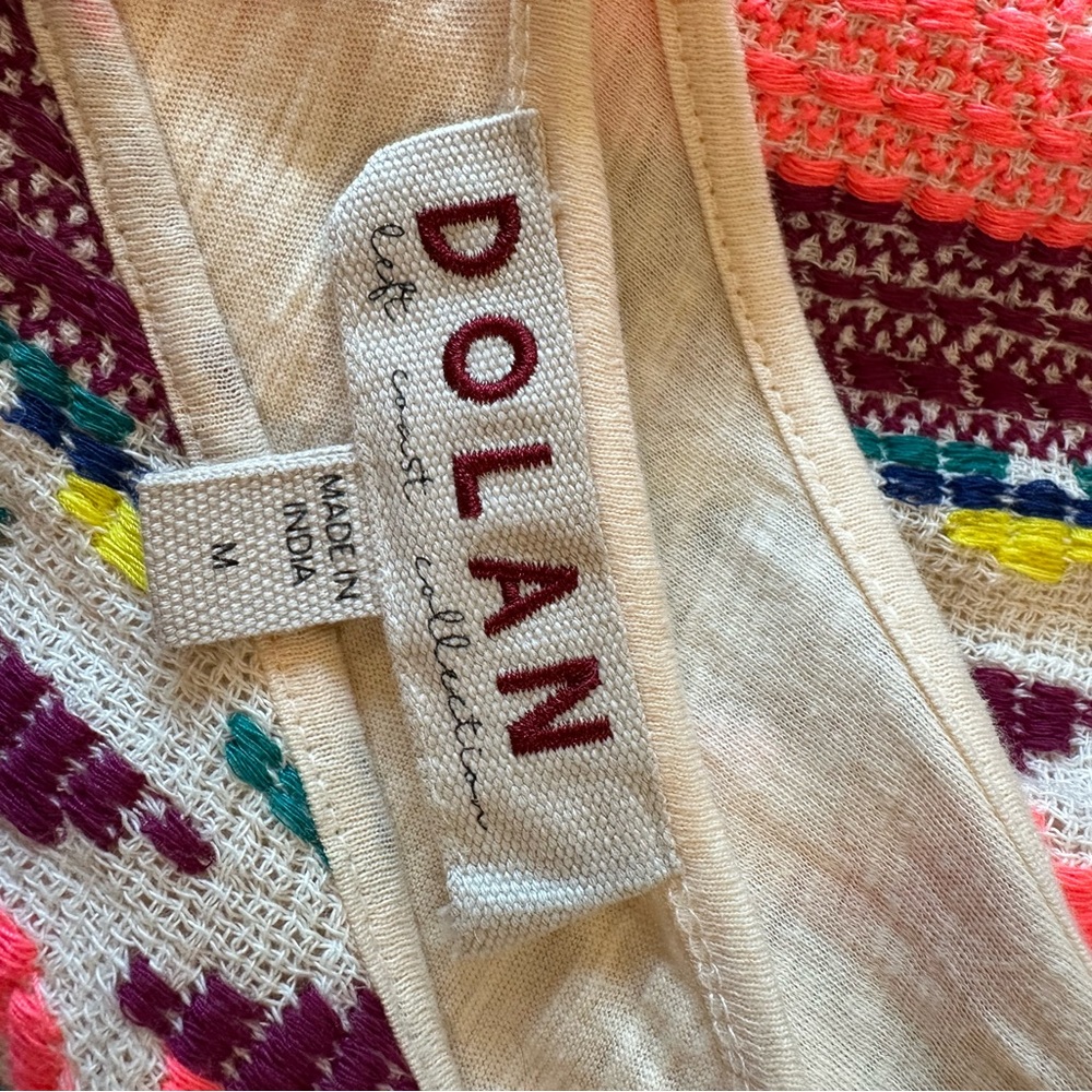 Dolan Multicolor Patterned Tank Top - image 4